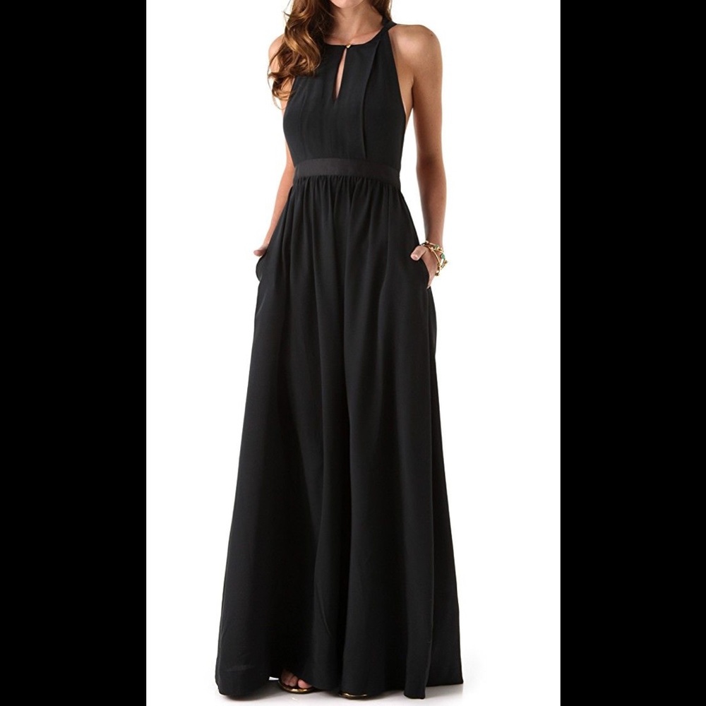 Juicy Couture Easy Summer Silk Maxi Dress